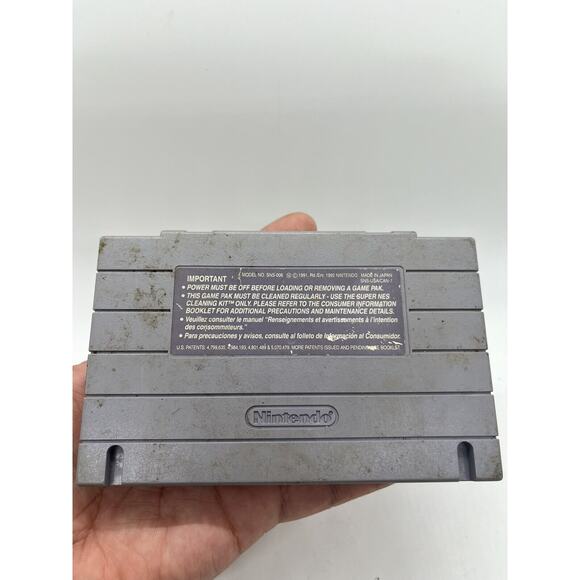 Street Fighter II (SNES, 1992) - Authentic, Great Condition! - Picture 4 of 6